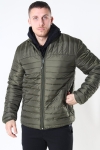 Only & Sons Paul Quilted Highneck Jacke Olive Night
