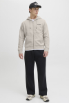 Jack & Jones Soho Sweat Zip Hoodie Moonbeam