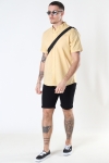 Clean Cut Copenhagen Cotton / Linnen Hemd S/S Pastel Yellow