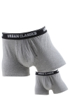 Uhrban Classics Tb1277 Boxershorts Grey 2-Pack