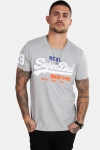 Superdry Vintage Logo Tri T-Hemd Montana Grey Grit