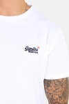 Superdry Orange Label Vintage Emb S/S T-Hemd Optic White