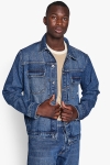 Woodbird Mayne Blooke Jacket Blue Stone