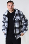 Denim project DPTeddy Check Jacket Black/White Check