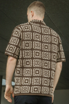 ONLY & SONS Bart Relaxed Fit SS Knit Hemd Demitasse