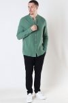 Kronstadt Johan Muslin Henley Hemd Ivy Green