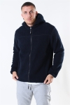 Solid Lon Hood Jacke Insignia Blue