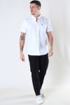 Lyle & Scott Short Sleeve Light Weight Slub Oxford Hemd White