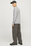 Jack & Jones Perfect Knit Crew Neck Light Grey Melange