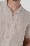 Kronstadt Ayers SS loose Hemd Feather Gray