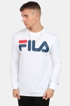 Fila Classics Logo LS T-Hemd Bright White