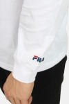Fila Classics Logo LS T-Hemd Bright White
