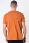 Clean Cut Basic Organic T-Hemd Dusty Orange