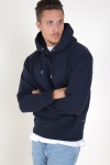 Jack & Jones Soft Sweatshirts Hood Navy Blazer