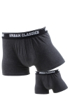 Uhrban Classics Tb1277 Boxershorts Charcoal 2-Pack