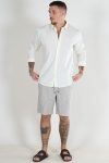 ONLY & SONS Linus Cotton Linen Shorts Fallen Rock