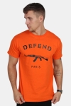 Defend Paris Paris T-Hemd Orange