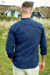 Jack & Jones Summer Band Hemd LS Navy Blazer