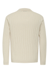 ONLY & SONS Kent Regular Fit Polo Knit LS Silver Lining