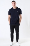 Fred Perry Ringer T-Hemd Navy