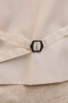 Jack & Jones Riviera Linen Wastcoat Beige
