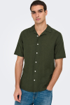 ONLY & SONS Caiden SS Resort Linen Kambaba
