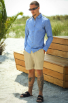 Jack & Jones Summer Hemd LS Faded Denim