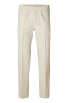 Selected Malik Sun Linen Pants Oatmeal