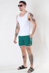 Urban Classics Retro Badehose White/Green