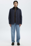 Selected Dane LS Structure Knit Kalf Zip Demitasse