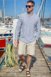 Jack & Jones Summer Band Hemd LS Infinity Stripe