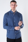 Kronstadt Johan Tencel Hemd Blue