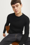 Jack & Jones Perfect Knit Crew Neck Black
