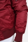 Urban Classics Bomber Jacke Burgundy