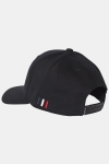 Les Deux Baseball Cap Suede ll Black/White