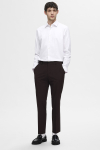 Selected Performance Stretch LS Hemd Bright White
