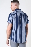 Kronstadt Johan big stripe s/s Navy