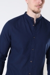 Jack & Jones SUMMER LINEN BAND Hemd L/S Navy Blazer