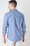 Jack & Jones Summer Linen Hemd LS Faded Denim