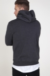 Jack & Jones Soft Sweatshirts Hood Dark Grey Melange