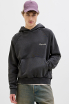 Jack & Jones Acapulco Typo Loose Fit Hoodie Black