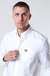 Fred Perry Oxford Hemd White