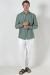 Kronstadt Ayers Ls Hemd Hedge Green