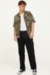 Jack & Jones JPRBLATROPIC RESORT Hemd S/S RELAX SN Forest Night