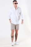 Clean Cut Copenhagen Cotton Linen Hemd White