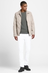 Jack & Jones JPRCOOPER PU Hemd JACKET White Pepper