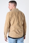 Kronstadt Johan Baby Corduroy half zip Hemd Sand