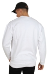 Urban Classics Oversized Open Edge Crew White