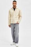 Selected Loose Tony Overshirt Oatmeal