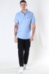 Lyle & Scott Short Sleeve Light Weight Slub Oxford Hemd Riviera